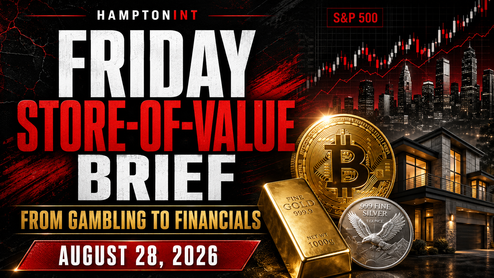 Friday Store-of-Value Brief: From Gambling to Financials