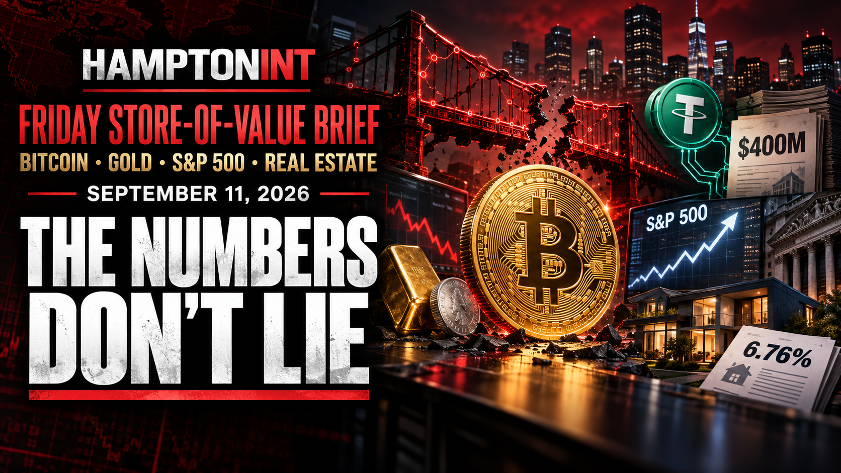 Friday Store-of-Value Brief — September 11, 2026