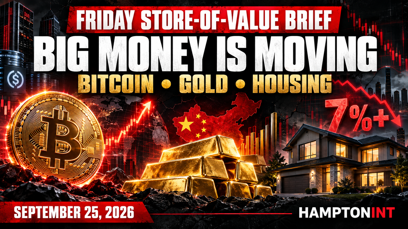 Friday Store-of-Value Brief: Big Money Is Moving — September 25, 2026