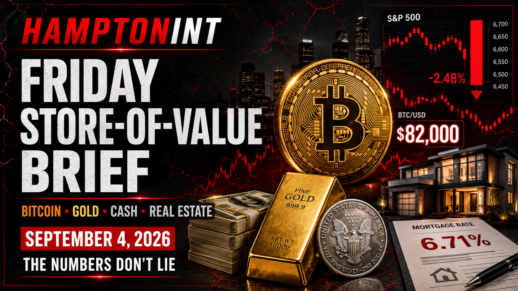 Friday Store-of-Value Brief — September 4, 2026