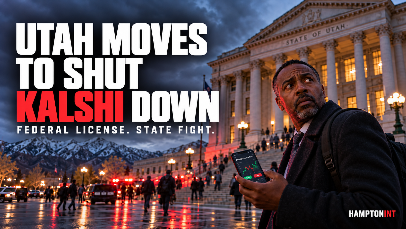 Breaking: Utah Moves to Shut Kalshi Down