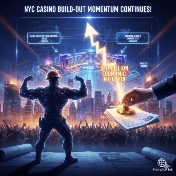 NYC casino buildout momentum continues