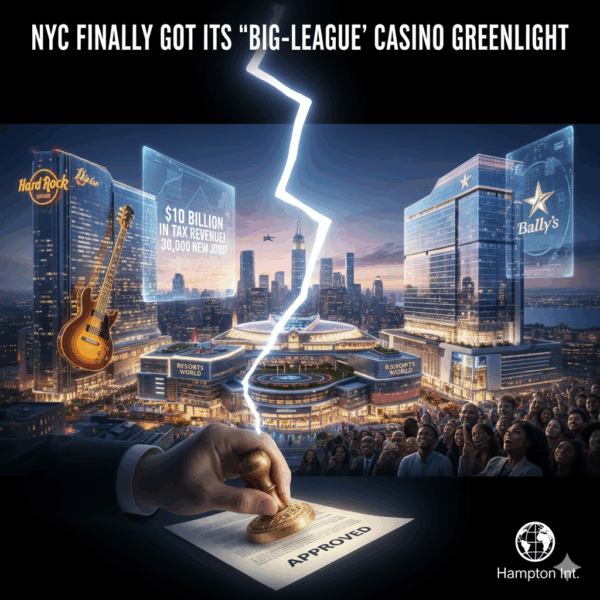 NYC finally got its “big-league” casino greenlight