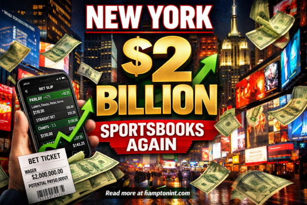 975-New York mobile sportsbooks cleared another $2B month in February