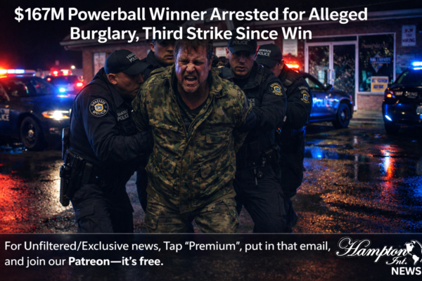 $167M Powerball Winner Arrested for Alleged Burglary, Third Strike Since Win