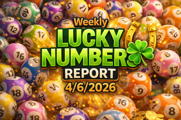 WEEKLY LUCKY NUMBERS 4/13/2026