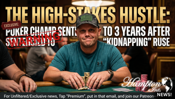The High-Stakes Hustle: Poker Champ Sentenced to 3 Years After “Kidnapping” Ruse