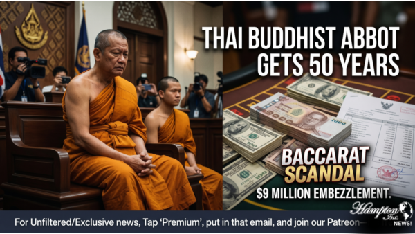 Thai Temple Money, Online Baccarat, and a 50-Year Sentence: A Scandal Shaking Thailand