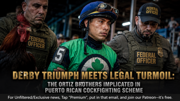 Derby Triumph Meets Legal Turmoil: The Ortiz Brothers Implicated in Puerto Rican Cockfighting Scheme