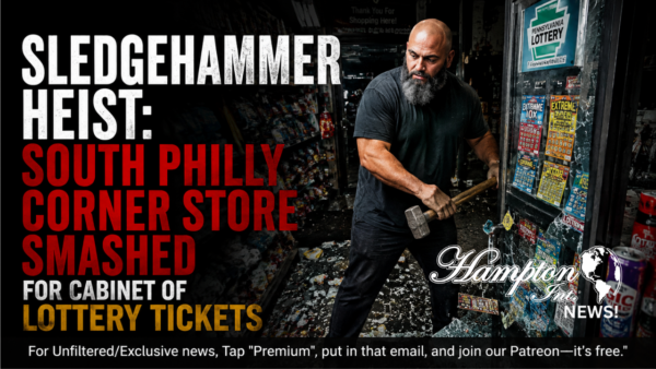 Sledgehammer Heist: South Philly Corner Store Smashed for Cabinet of Lottery Tickets