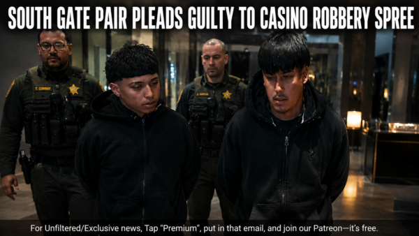 South Gate Pair Pleads Guilty to Casino Robbery Spree