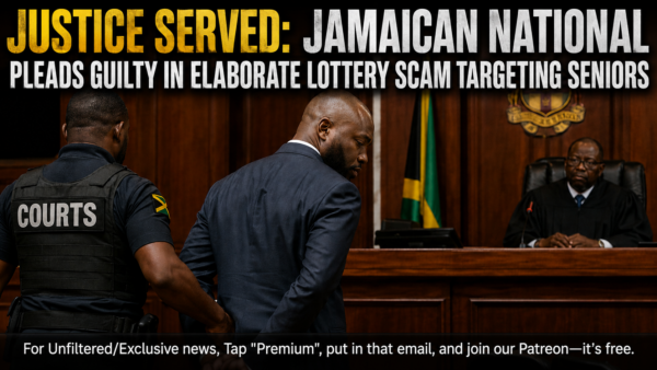Justice Served: Jamaican National Pleads Guilty in Elaborate Lottery Scam Targeting Seniors