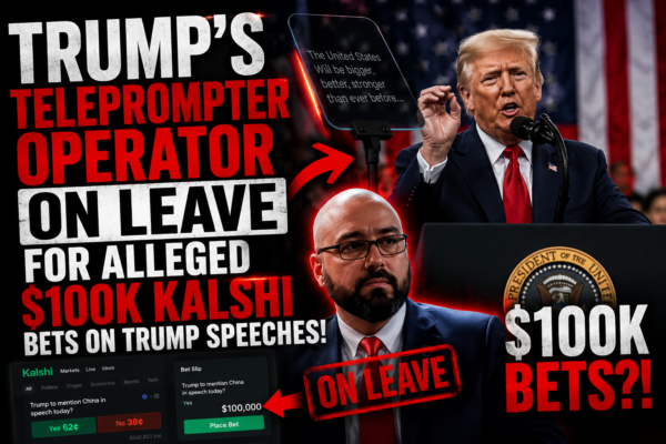Did a six-figure prediction market bet influence a presidential speech?